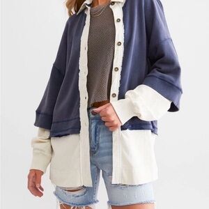 Free people Rebel Rebel Shirt sweater cardigan